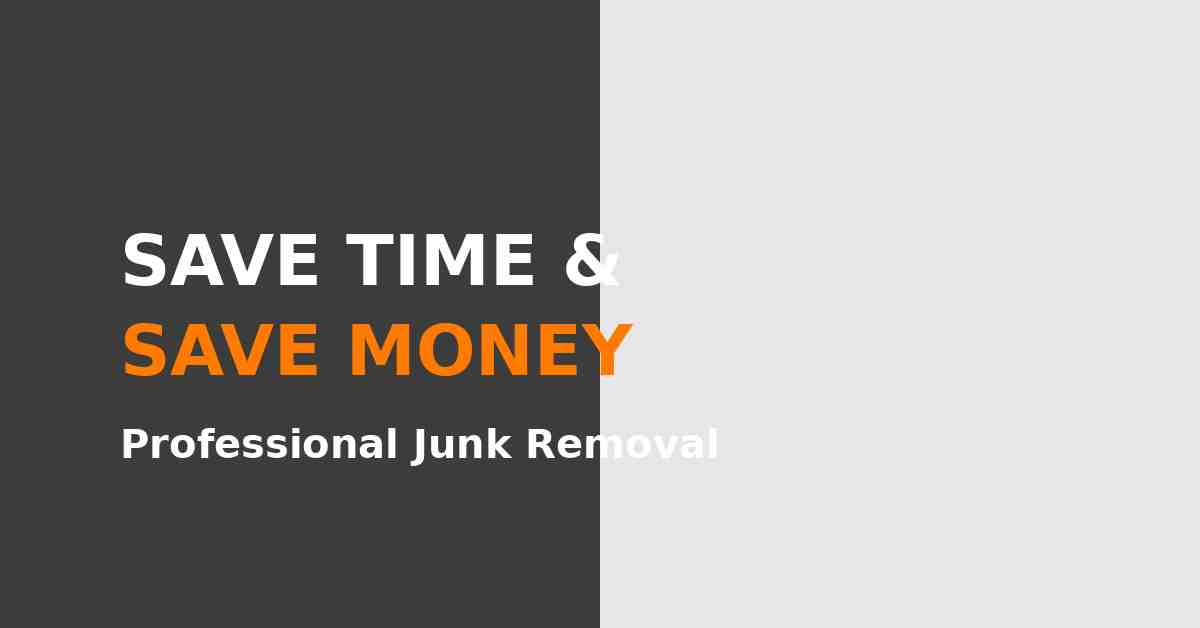 Why Professional Junk Removal Services Save Time.