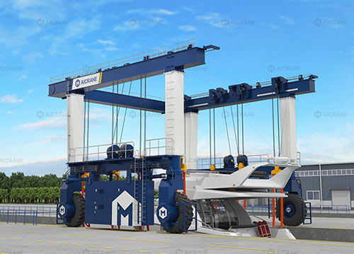 Safety Protection Systems for Mobile Boat Hoist