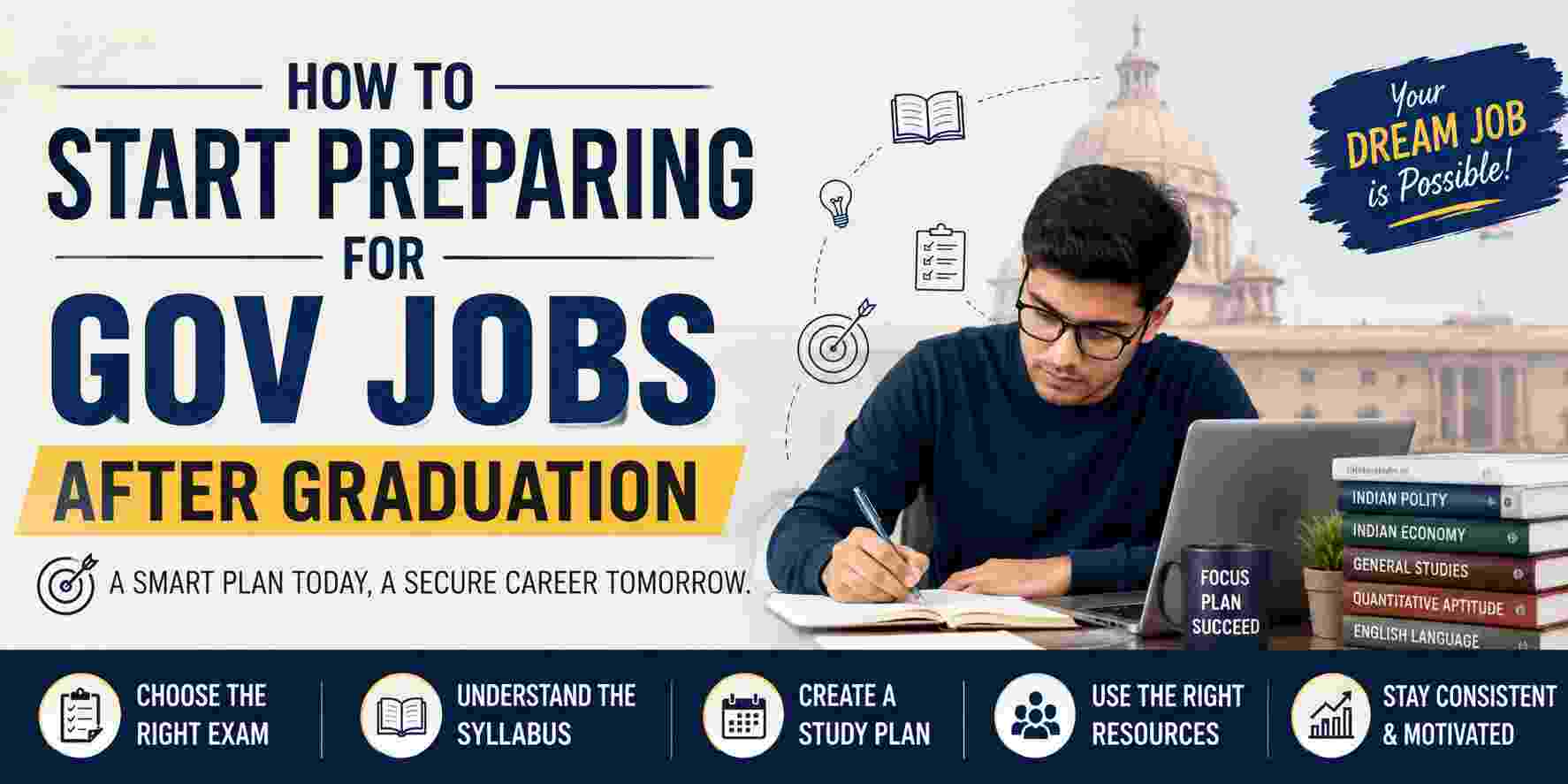 How to Start Preparing for Gov Jobs After Graduation