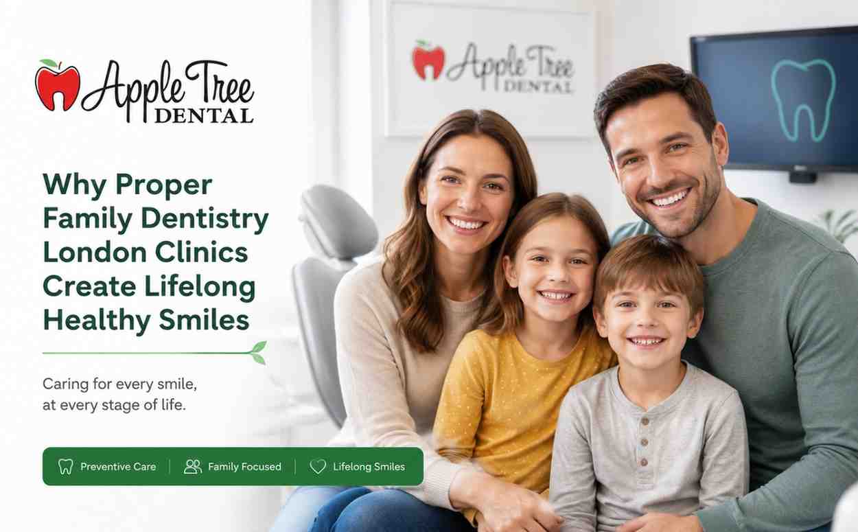 Family Dentistry London: Build Lifelong Healthy Smiles