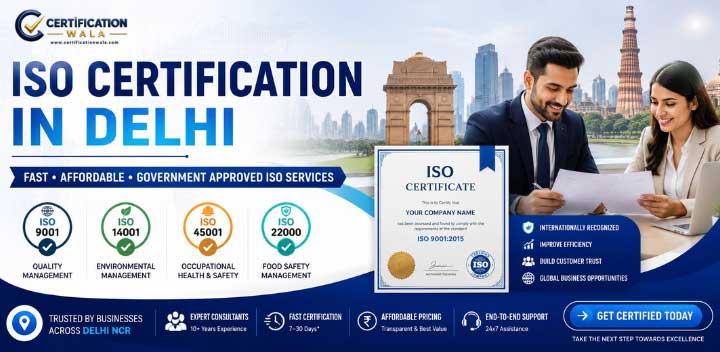 ISO Certification in Delhi