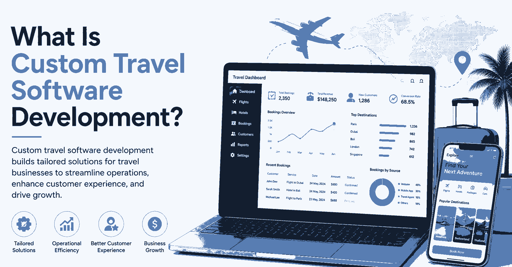 What Is Custom Travel Software Development?