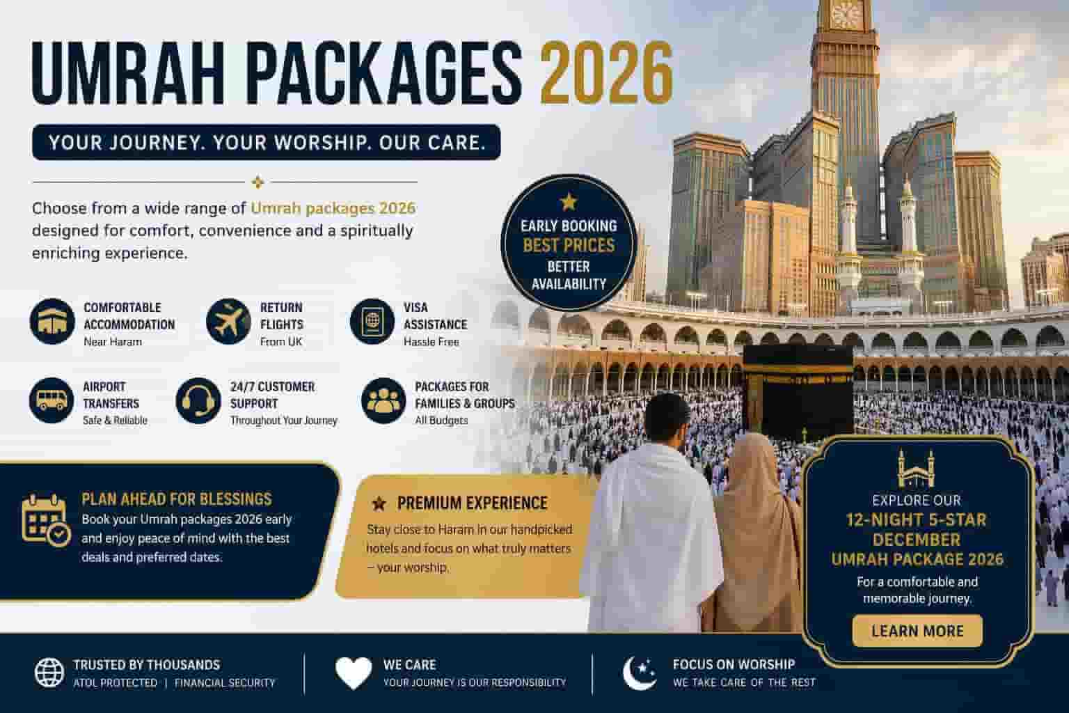 Umrah Packages 2026: Everything You Need to Know