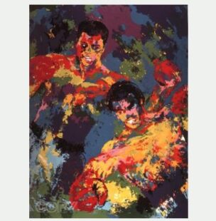 Vibrant Expressionist Paintings of Sports and Cultural Energy