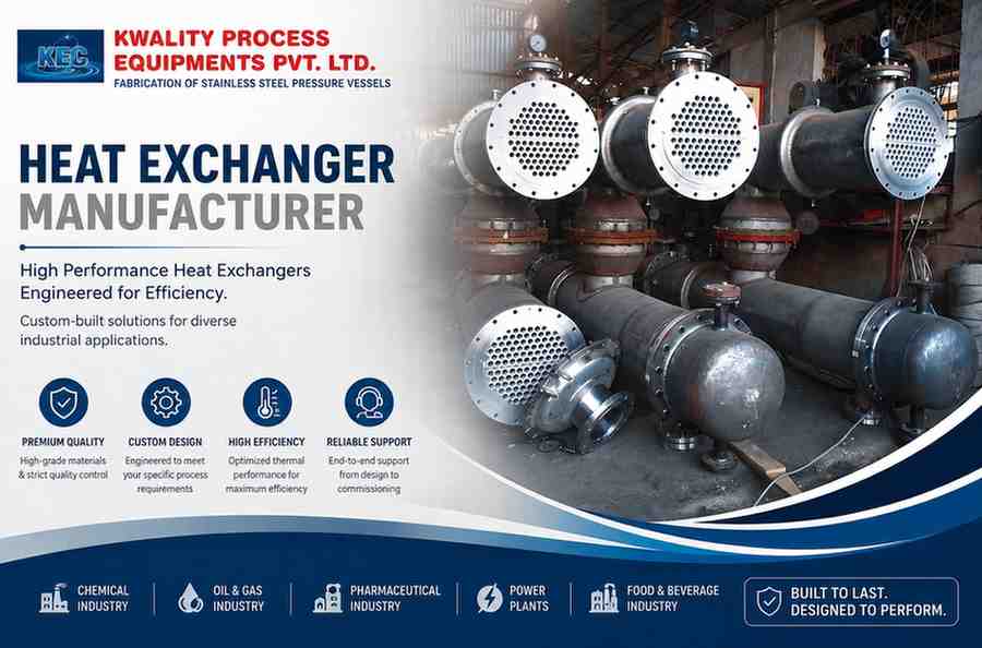 Heat Exchanger Manufacturer Industrial Processes