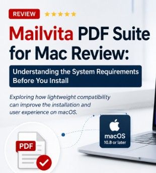 Mailvita PDF Suite for Mac: System Requirements Review