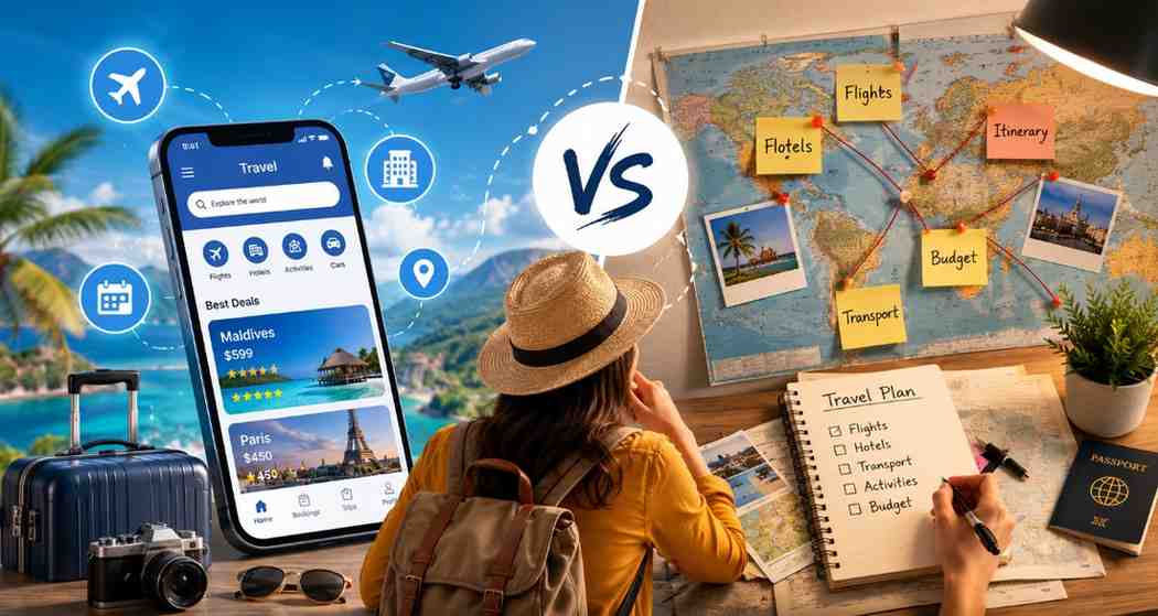 Travel Apps vs Traditional Planning: Which Wins?