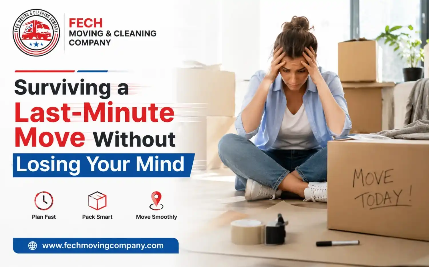 Surviving a Last-Minute Move Without Losing Your Mind