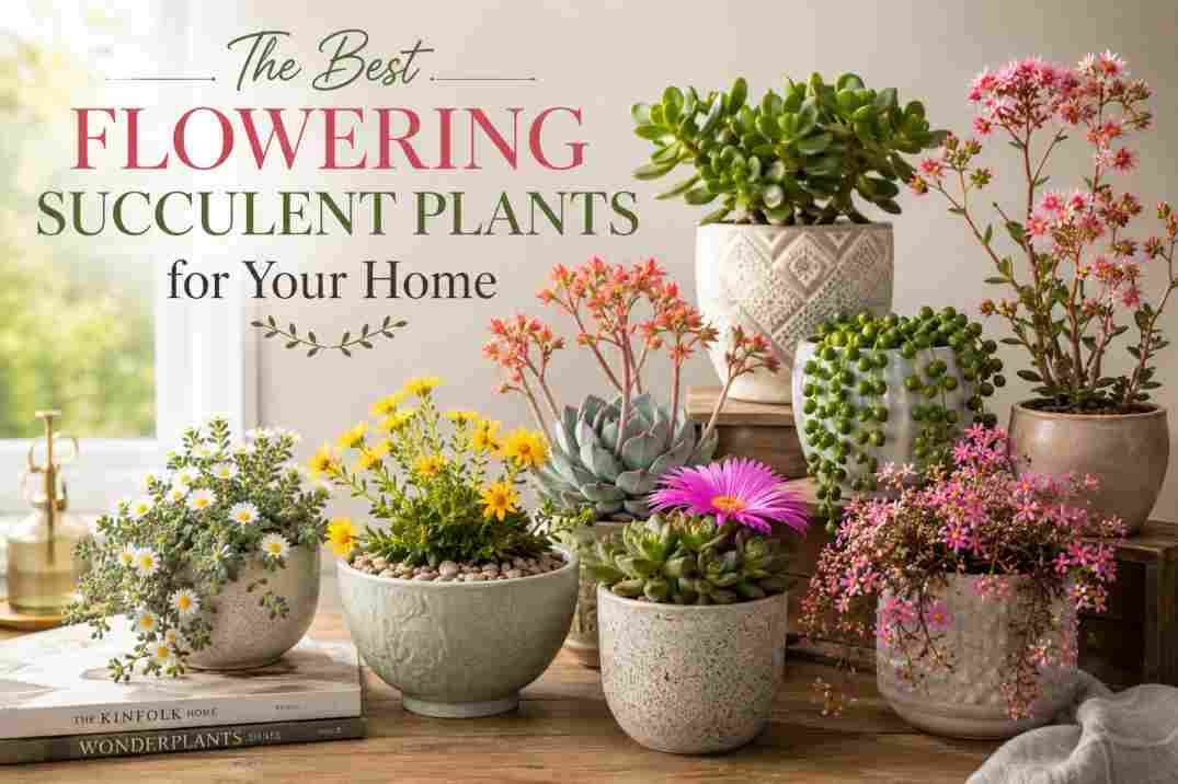 The Best Flowering Succulent Plants for Your Home