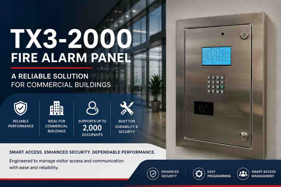 TX3-2000 Fire Alarm Panel for Commercial Buildings