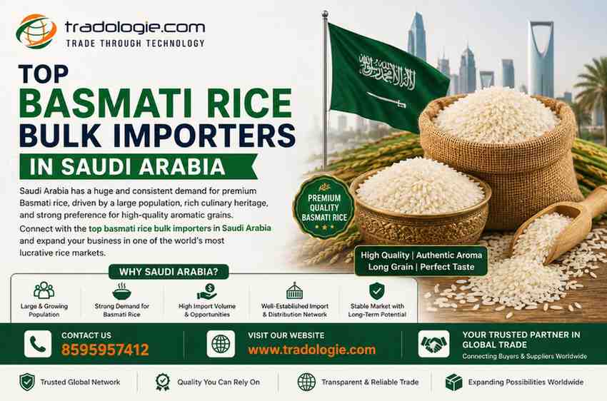 Top Basmati Rice Bulk Importers in Saudi Arabia