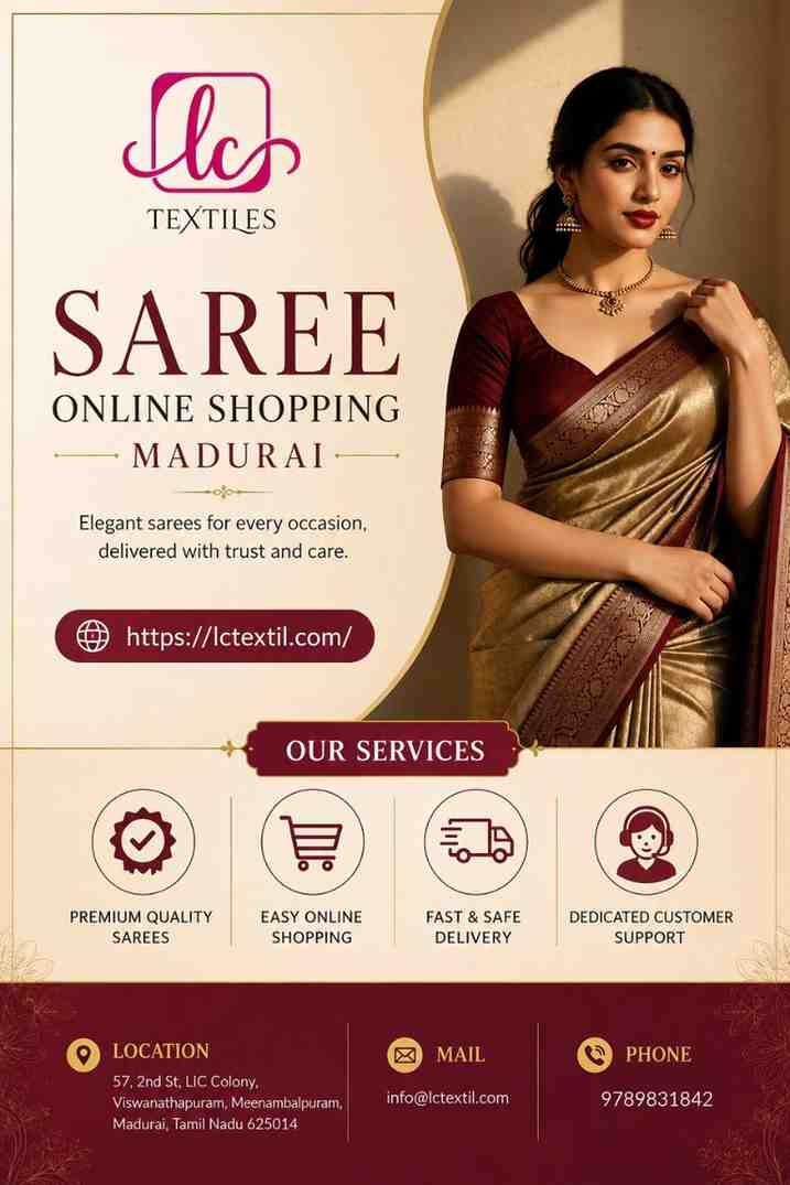 Best Saree Online Shopping in Madurai