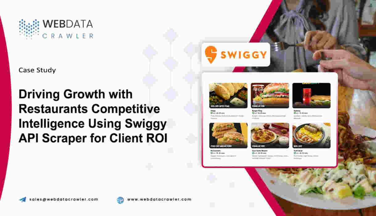 Restaurants Competitive Intelligence Using Swiggy API