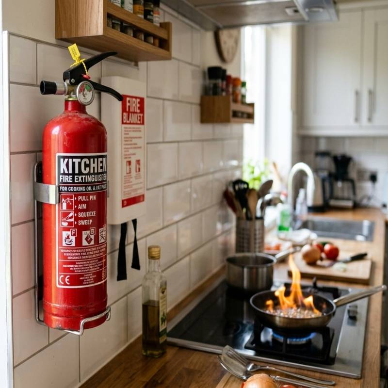 Kitchen Fire Extinguishers