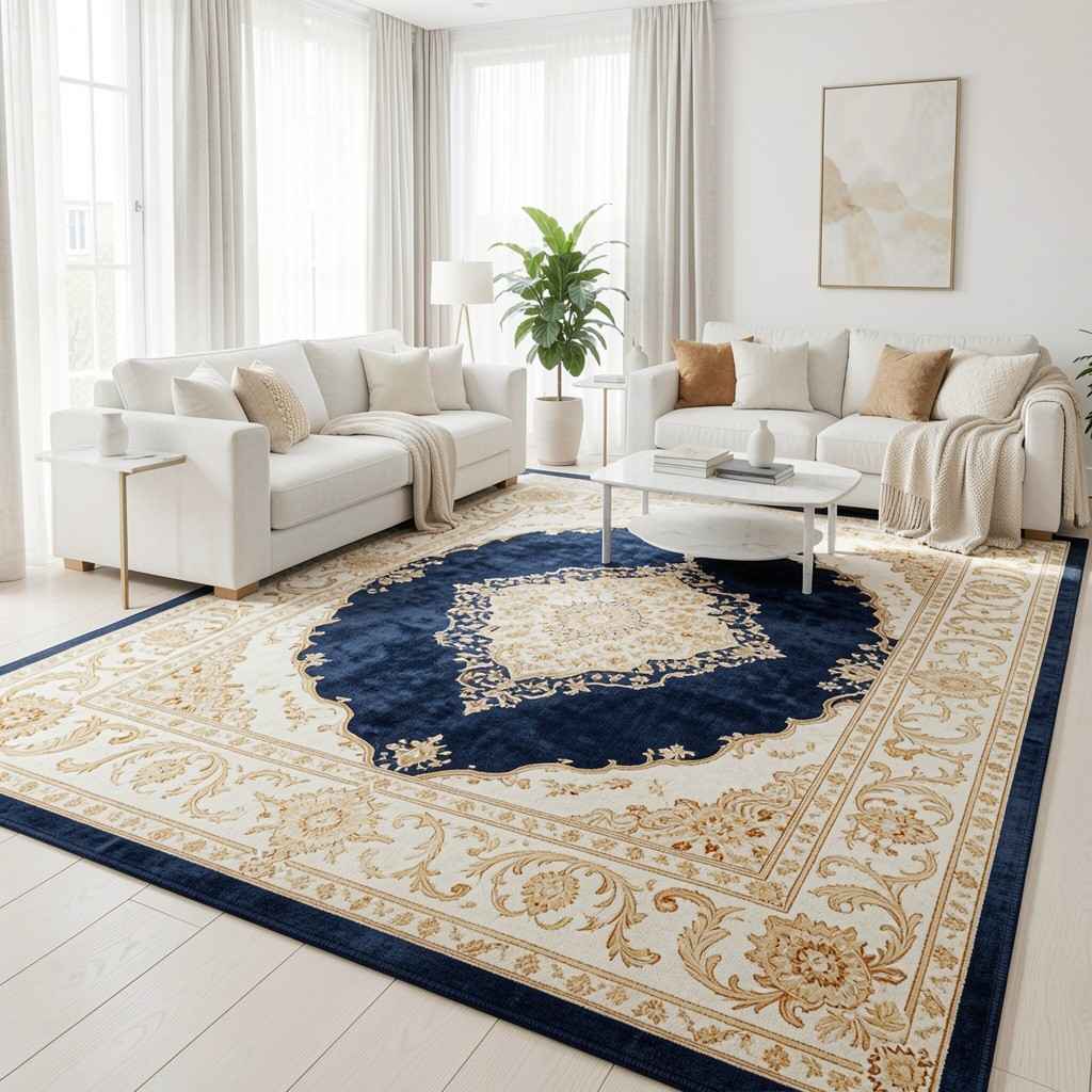 Jansons Carpets Presents Handmade Kashmir Silk Carpet in Delhi with Timeless Elegance