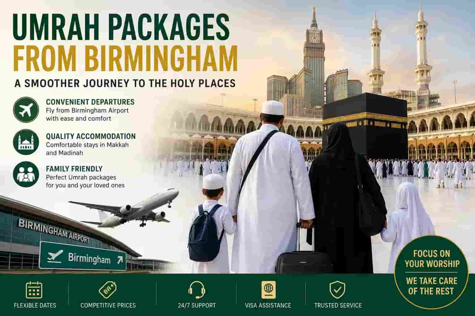 Family Umrah Packages from Birmingham Guide