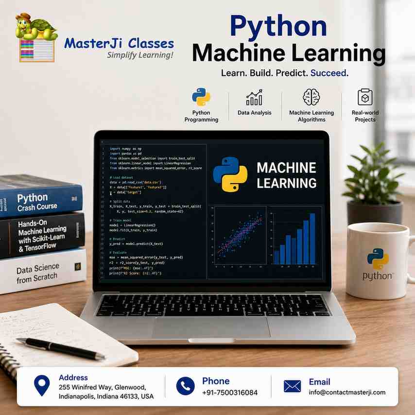 Python Machine Learning Classes | Contact Master Ji