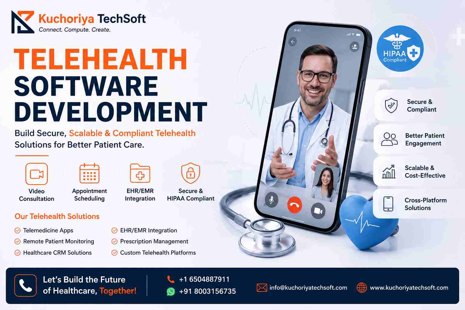 Enterprise Telehealth Software Development for Healthcare Organizations