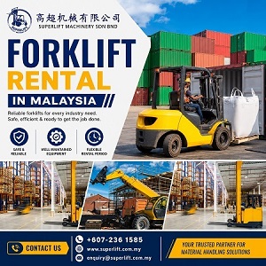 Affordable Forklift Rental Malaysia for Business Needs