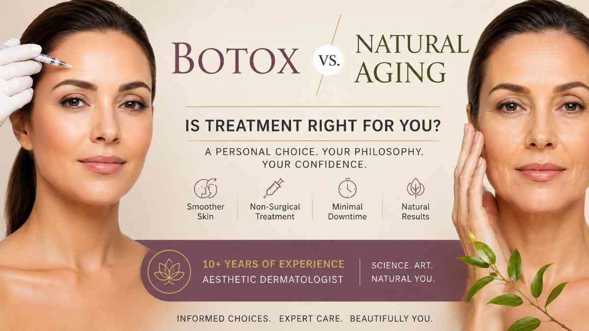 Botox Vs. Natural Aging: Is Treatment Right for You?