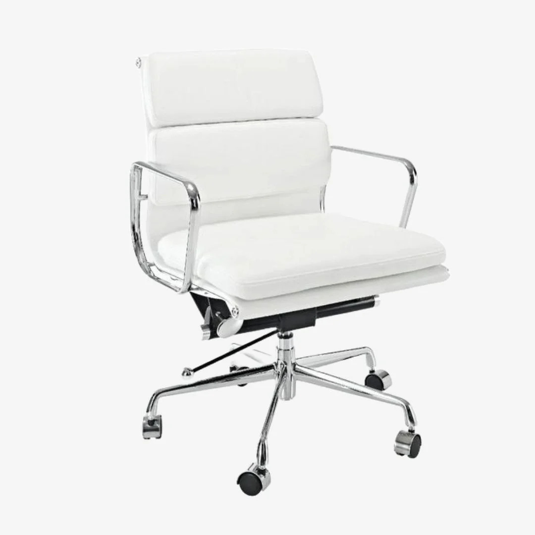 How Can the Furnish Meister White Soft Pad Office Chair Impress?