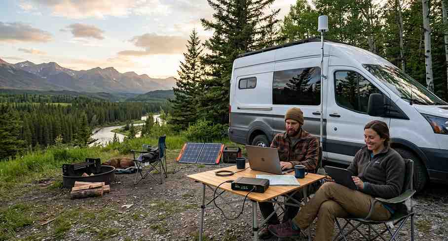 You Don’t Need Satellite Internet for Camping Anymore