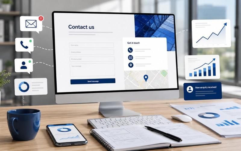 How Contact Page Design Impacts Business Enquiries