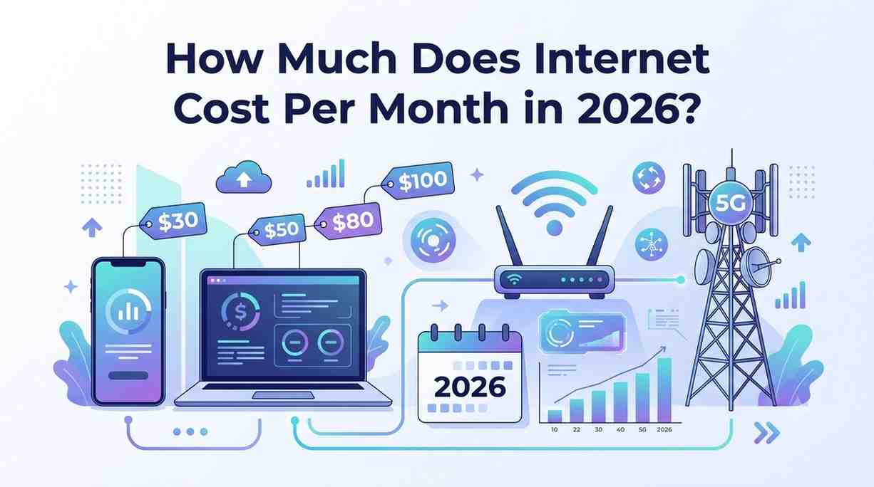 How Much Does Internet Cost Per Month in 2026?