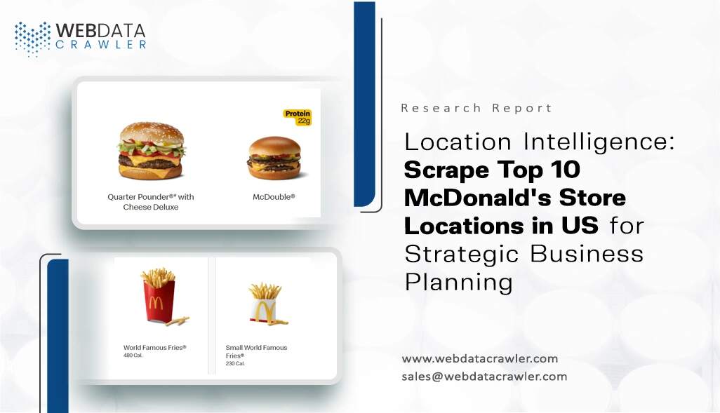 Scrape Top 10 McDonald’s Store Locations in US