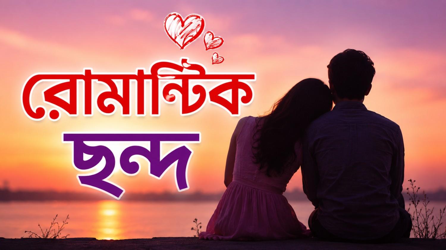 রোমান্টিক ছন্দ: ভালোবাসার অনুভূতির সুন্দর প্রকাশ