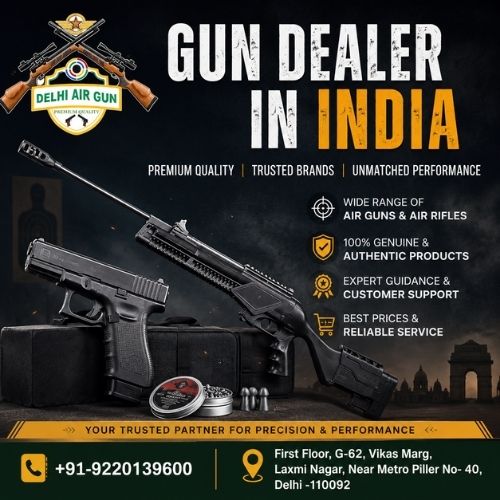 Authorized Gun Dealer in India | Delhi Air Gun