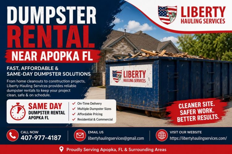 Affordable Residential Dumpster Rentals Apopka Today
