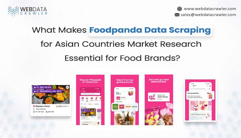 Foodpanda Data Scraping for Asian Countries
