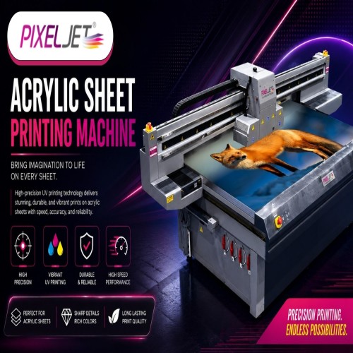 Acrylic Sheet Printing Machine Order Today | Pixeljetworld