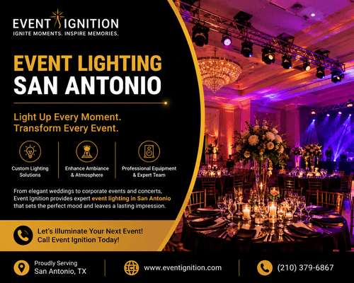 Transform Every Event with Professional Lighting