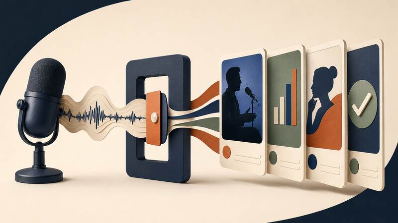 How Podcast Clips Build Trust Before the Sale