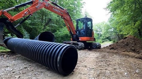 Driveway Culvert Installation