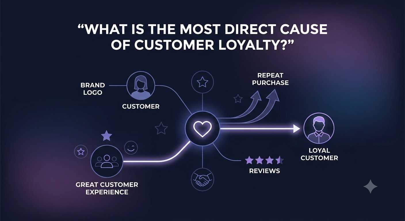 Customer Loyalty: What’s the Most Direct Cause?