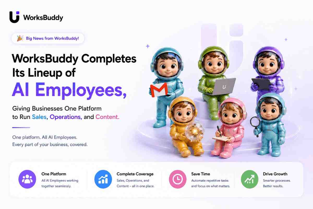 WorksBuddy Launches an All-in-One AI Agent Suite