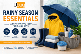 Rainy Season Essentials for Every Home at Ubuy