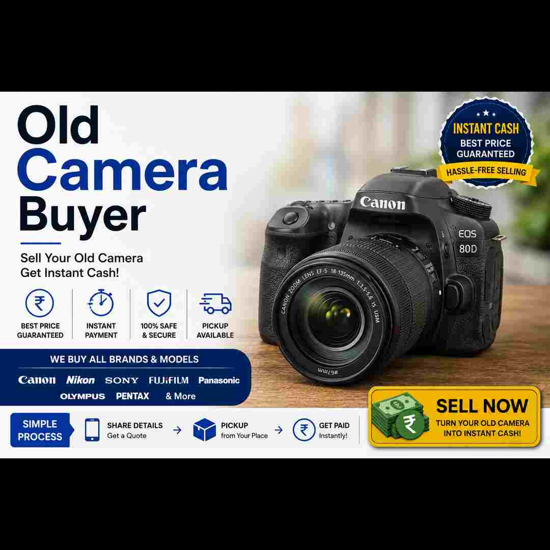 Trusted Old Camera Buyer